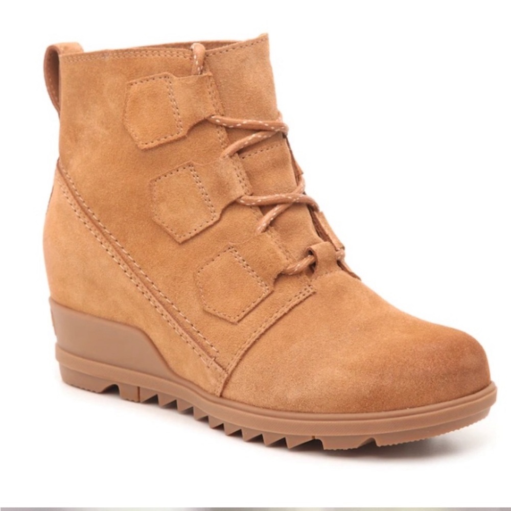 Sorel Evie Lace Up Wedge bootie